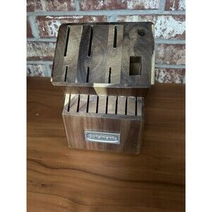 CUISINART WOOD Kitchen Knife Block 16 Slot (Block Only)